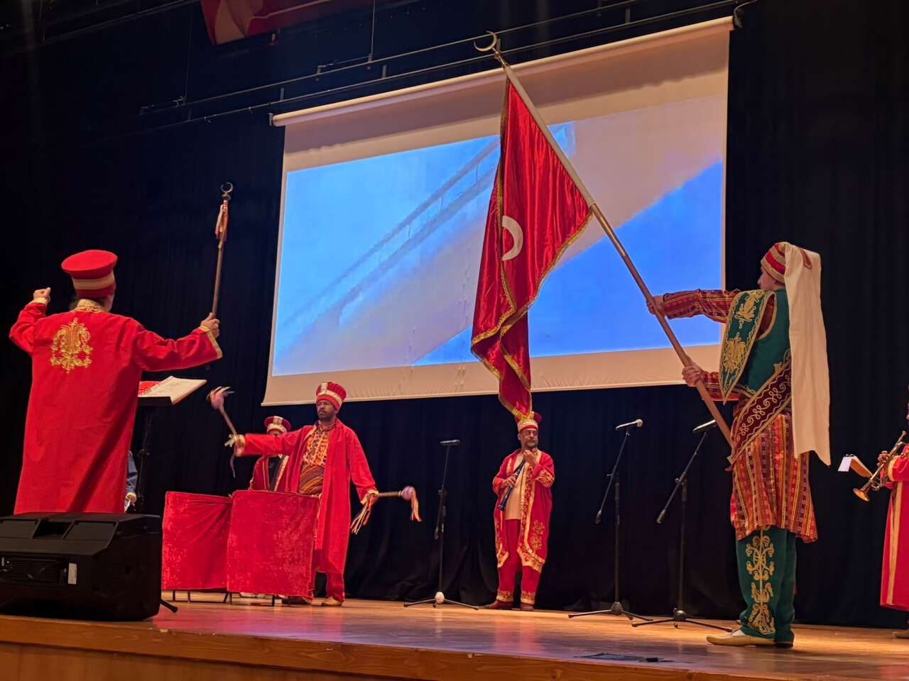 Yeniden Kurulan Mehter Takımı Bakan Bak’ı Mehter Marşlarıyla Karşıladı 1